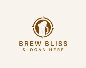 Beer Foam Mug logo design