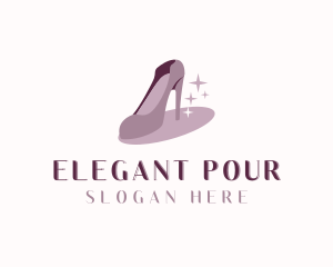 Elegant Stilettos Boutique logo design