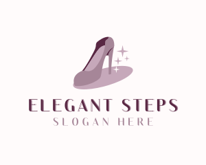 Elegant Stilettos Boutique logo design