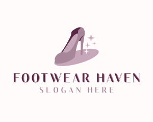 Elegant Stilettos Boutique logo design