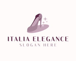 Elegant Stilettos Boutique logo design