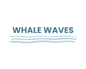 Wave Underline Wordmark logo design