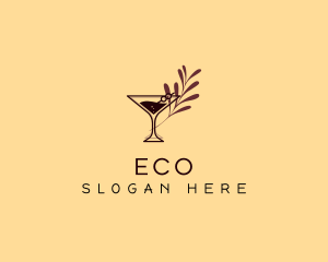 Liquor - Cocktail Leaf Beverage logo design