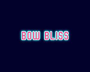 Neon Light Pixel  logo design