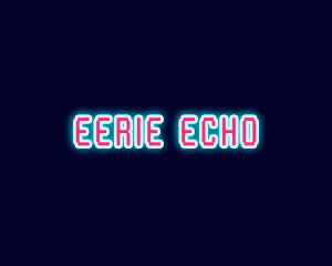 Neon Light Pixel  logo design