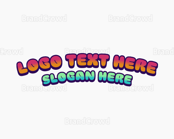 Retro Sweet Candy Logo