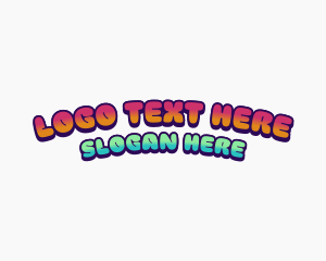 Retro Sweet Candy Logo