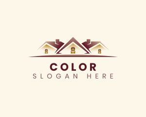 Contractor - Residential Home Roofing logo design