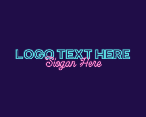 Led Signage - Neon Light Signage logo design