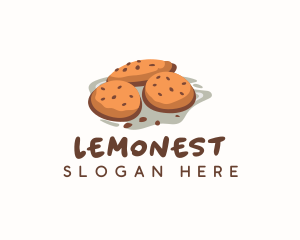 Chocolate Cookie Biscuit Logo