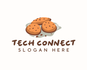 Chocolate Cookie Biscuit Logo