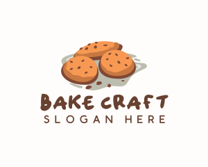 Chocolate Cookie Biscuit logo design