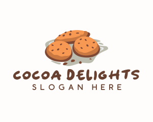 Chocolate Cookie Biscuit logo design