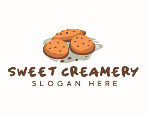 Chocolate Cookie Biscuit logo design