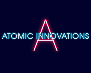 Futuristic Neon Brand logo design