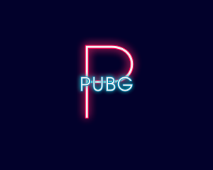 Nightclub - Futuristic Neon Brand logo design