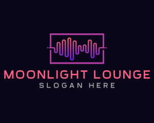 Nightlife - Music Soundwave Record logo design
