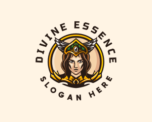 Goddess Woman Warrior logo design