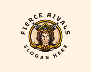 Goddess Woman Warrior logo design