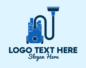 Hygiene - Vacuum Cleaner City logo design