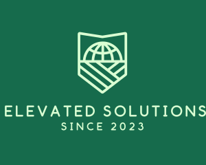 Global Environment Protection logo design