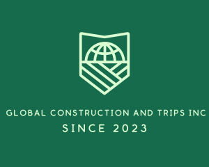 Global Environment Protection logo design