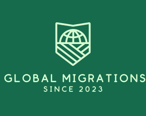 Global Environment Protection logo design