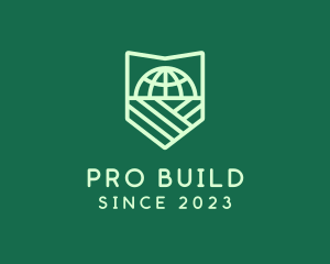 Global Environment Protection logo design