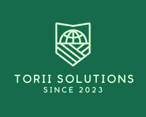 Global Environment Protection logo design