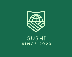 Global Environment Protection logo design