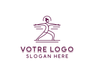 Yoga Wellness Meditation  Logo