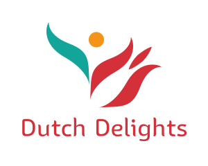 Dutch - Tulip Flower Leaf logo design