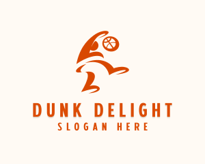 Dunk - Basketball Athletic Sports logo design