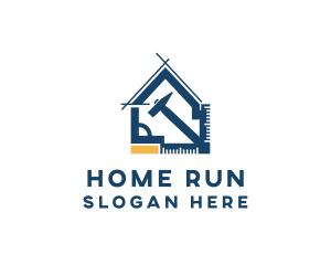 Home Builder Construction Tools logo design