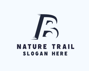 Trail - Fast Slant Logistics logo design