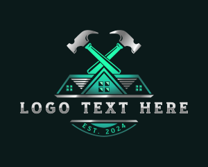 Hammer - Hammer Carpentry Construction logo design