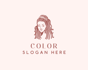 Salon - Dreadlocks Hairstyle Salon logo design