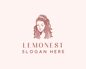 Dreadlocks - Dreadlocks Hairstyle Salon logo design