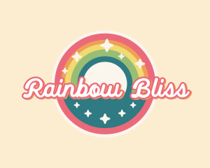 Lgbtq - Colorful Rainbow Pride logo design