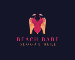 Swimsuit Sexy Bikini logo design