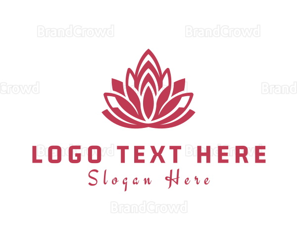 Botanical Flower Garden Logo