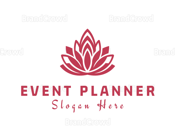 Botanical Flower Garden Logo