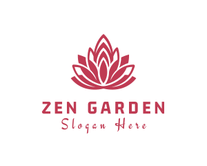 Botanical Flower Garden logo design