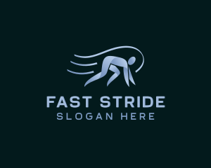 Run - Running Sports Athlete logo design