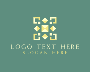 Floorboards - Tile Pattern Flooring logo design
