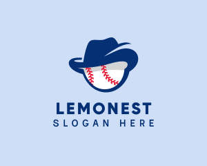 Fedora - Baseball Fedora Hat logo design