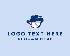 Sports Channel - Baseball Fedora Hat logo design