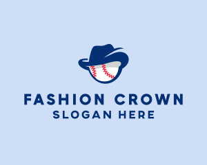 Hat - Baseball Fedora Hat logo design