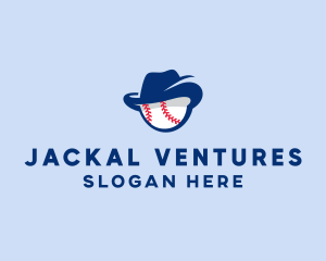 Baseball Fedora Hat logo design