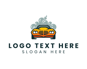 Smoke - Automotive Car Detailing logo design